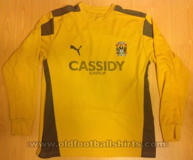 Coventry City Goalkeeper football shirt 2007 - 2008