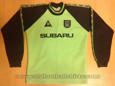 Coventry City Goalkeeper football shirt 1997 - 1998