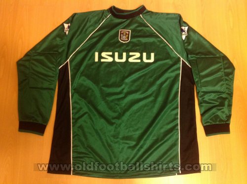 Coventry City Goalkeeper football shirt 2000 - 2001
