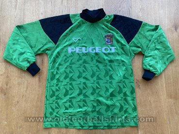 Coventry City Goalkeeper football shirt 1993 - 1994