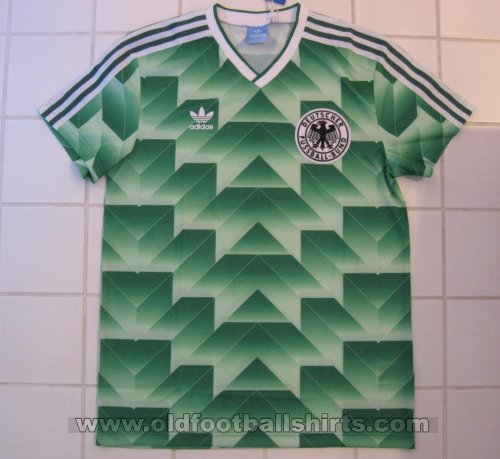 Germany Replika retro baju bolasepak 1988 - 1990