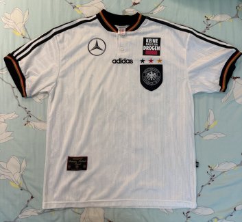 Germany Training/Leisure football shirt 1996 - 1997