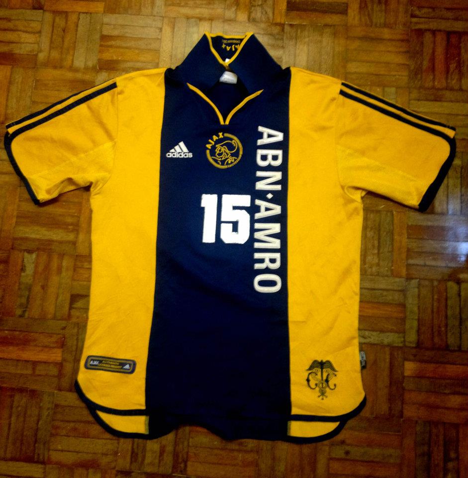 AJAX ABN AMRO 半袖　ユニフォーム　2000-2001 Oサイズ AJAX ABN AMRO 半袖 ユニフォーム 2000-2001 Oサイズ AJAX ABN