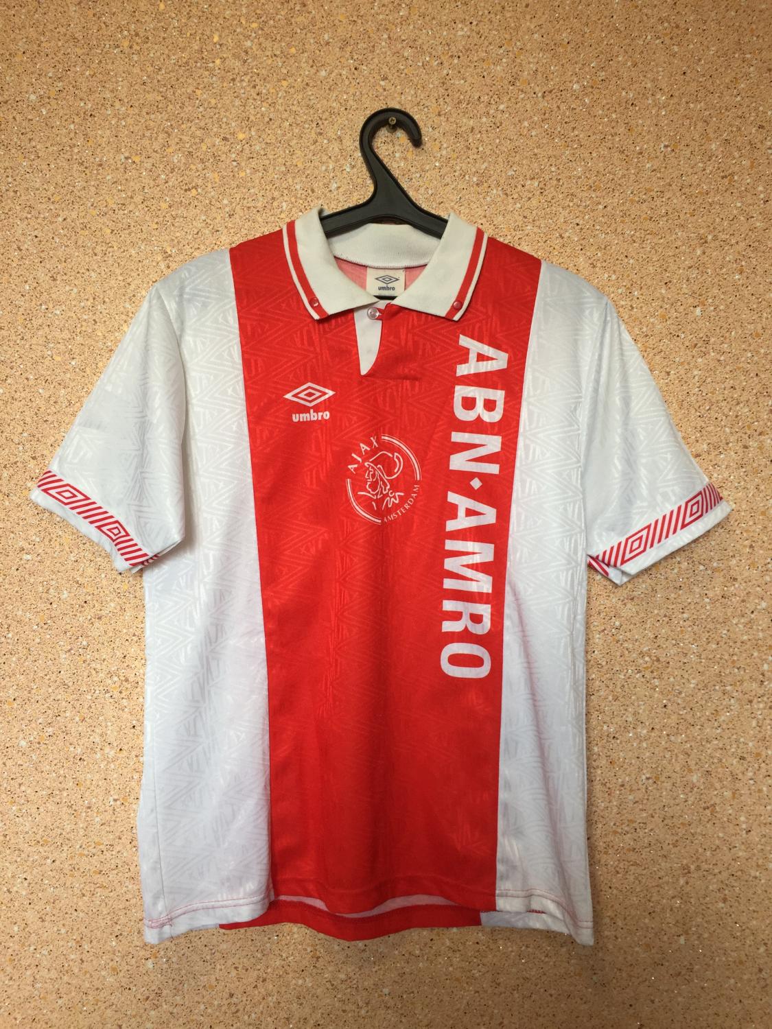 combinatie Voorkomen Katholiek Ajax Home football shirt 1991 - 1993.