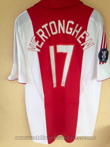 Ajax Camisa da Copa camisa de futebol 2008 - 2009