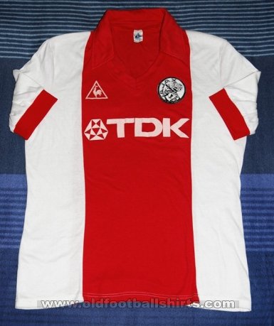 Ajax Home baju bolasepak 1982 - 1983