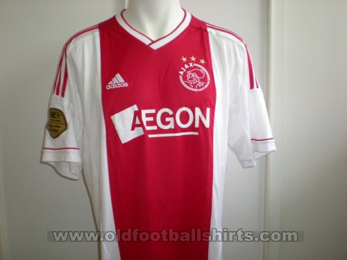 Ajax Home maglia di calcio 2012 - 2013