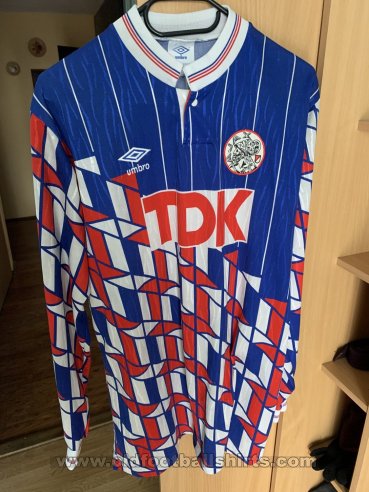Ajax AJAX 1989-1991 TDK camiseta shirt trikot maillot maglia L 