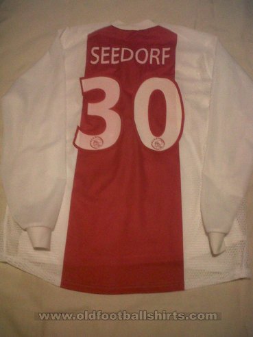 Ajax Home Maillot de foot 2003 - 2004