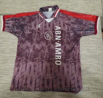Ajax Visitante Camiseta de Fútbol 1996 - 1997