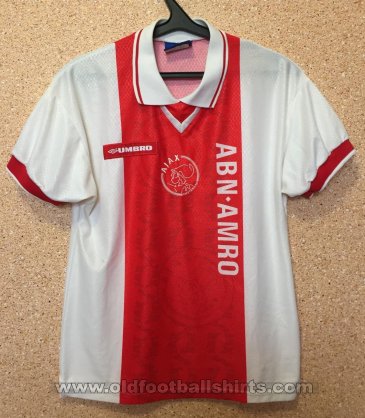 Ajax Home fotbollströja 1994 - 1995