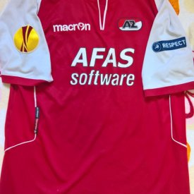 AZ Alkmaar Home football shirt 2011 - 2012 sponsored by AFAS Software