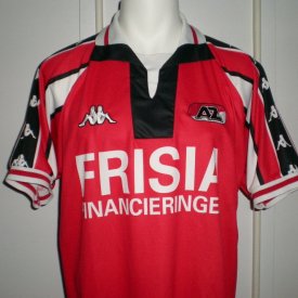 AZ Alkmaar Home football shirt 1998 - 1999 sponsored by Frisia