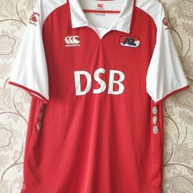 AZ Alkmaar Home football shirt 2008 - 2009 sponsored by DSB