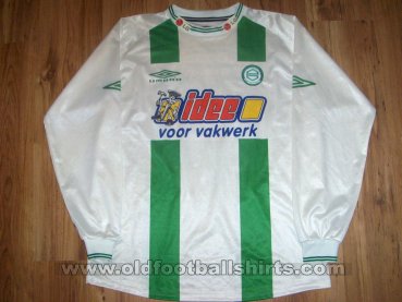 FC Groningen Home football shirt 2001 - 2002