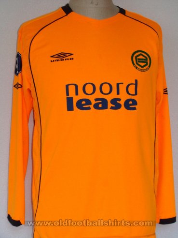 FC Groningen Goalkeeper football shirt 2007 - 2008