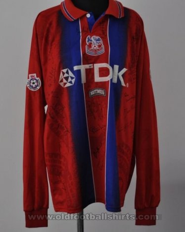 Crystal Palace Home football shirt 1995 - 1996