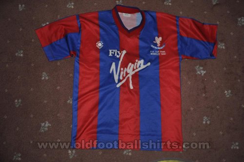 Crystal Palace Home football shirt 1989 - 1990