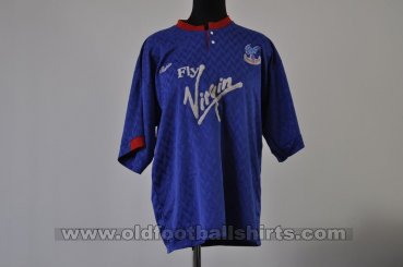 Crystal Palace Away football shirt 1990 - 1991