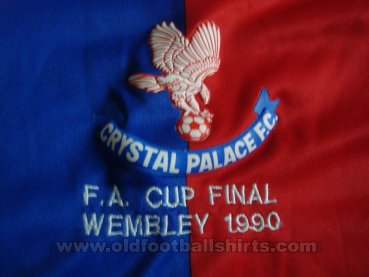 Crystal Palace Baju piala baju bolasepak 1989 - 1990