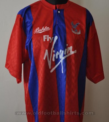Crystal Palace Home football shirt 1990 - 1991