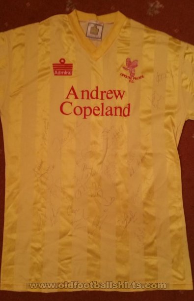 Crystal Palace Away football shirt 1987 - 1988