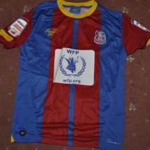 Crystal Palace Home football shirt 2012 - 2013 sponsored by WFP.org