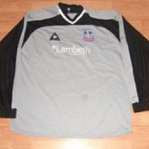 Crystal Palace Goalkeeper football shirt 2002 - 2003 sponsored by Lambeth Building Society