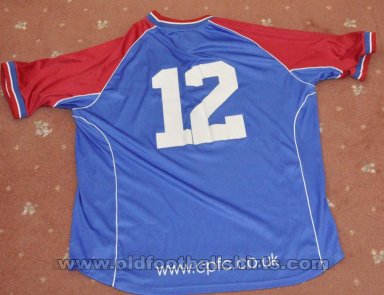 Crystal Palace Home football shirt 2001 - 2002