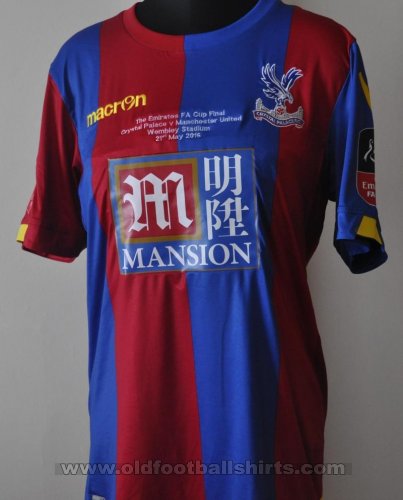Crystal Palace Home football shirt 2015 - 2016