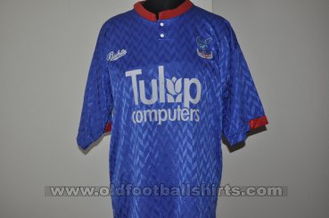 Crystal Palace Away football shirt 1990 - 1992