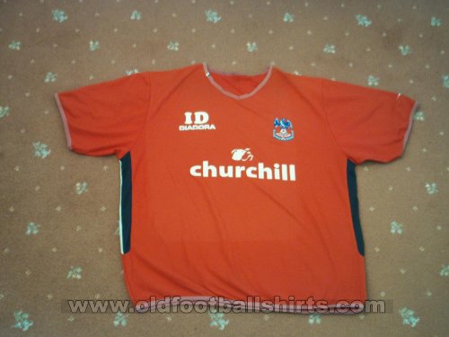 Crystal Palace Training/Leisure football shirt 2004