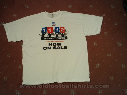 Crystal Palace Training/Leisure football shirt 2011