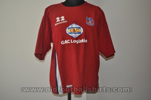 Crystal Palace Training/Leisure football shirt 2004 - 2005