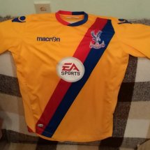 Crystal Palace Home football shirt 2016 - 2017 sponsored by EA Sports