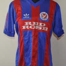 Crystal Palace Home football shirt 1983 - 1984 sponsored by Red Rose
