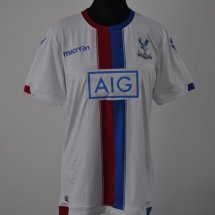 Crystal Palace Home football shirt 2015 - 2016 sponsored by AIG