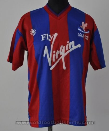 Crystal Palace Retro Replicas football shirt 1989 - 1990
