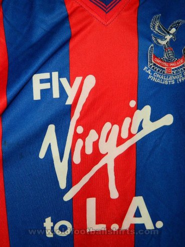 Crystal Palace Retro Replicas football shirt 1988 - 1989