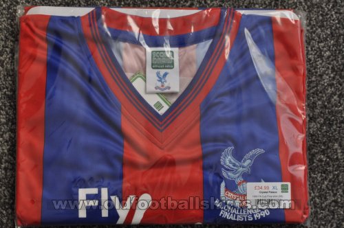 Crystal Palace Retro Replicas football shirt 1989 - 1990