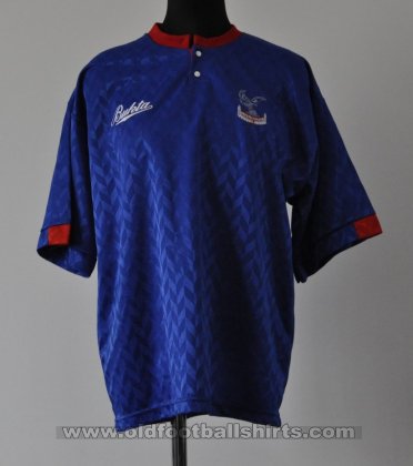 Crystal Palace Away football shirt 1990 - 1991