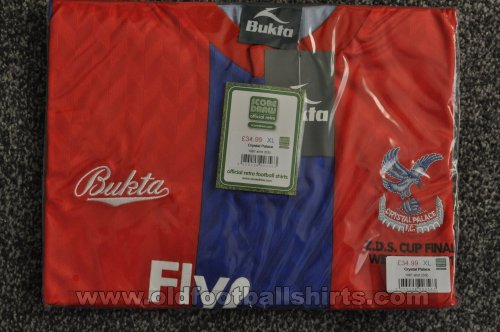 Crystal Palace Retro Replicas football shirt 1990 - 1991