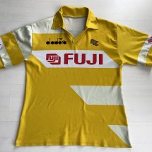 NAC Breda Home football shirt 1990 - 1991 sponsored by Fuji