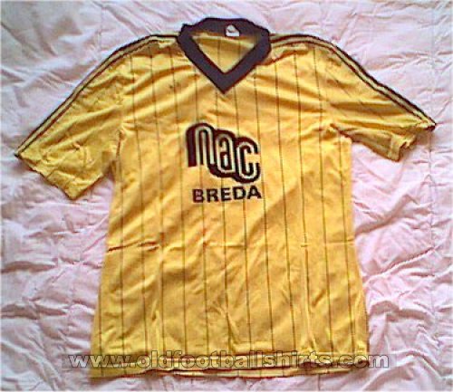 NAC Breda Home football shirt 1982 - 1983