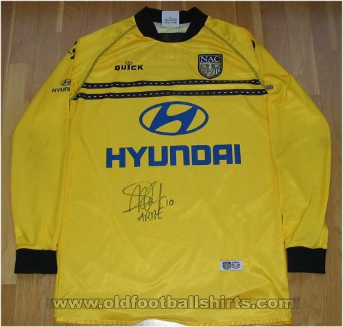 NAC Breda Home football shirt 2003 - 2004