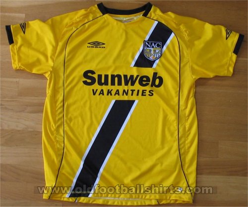 NAC Breda Home football shirt 2007 - 2009