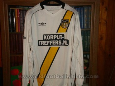 NAC Breda Away football shirt 2007 - 2008