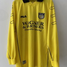 NAC Breda Home football shirt 2000 - 2001 sponsored by Wagner & Partners