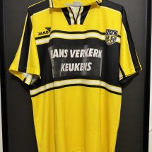 NAC Breda Home football shirt 2001 - 2002 sponsored by Hans Verkerk