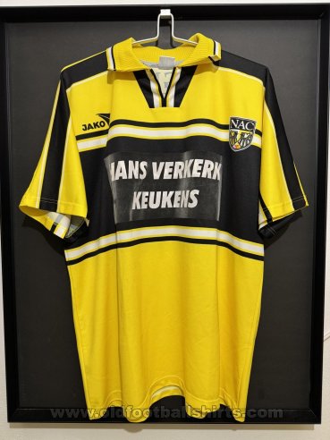 NAC Breda Home football shirt 2001 - 2002